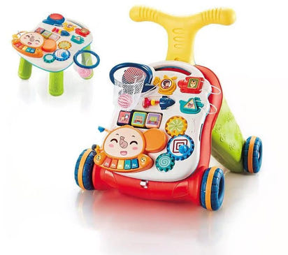 Multifunctional Musical Baby Walker Toy for Learning