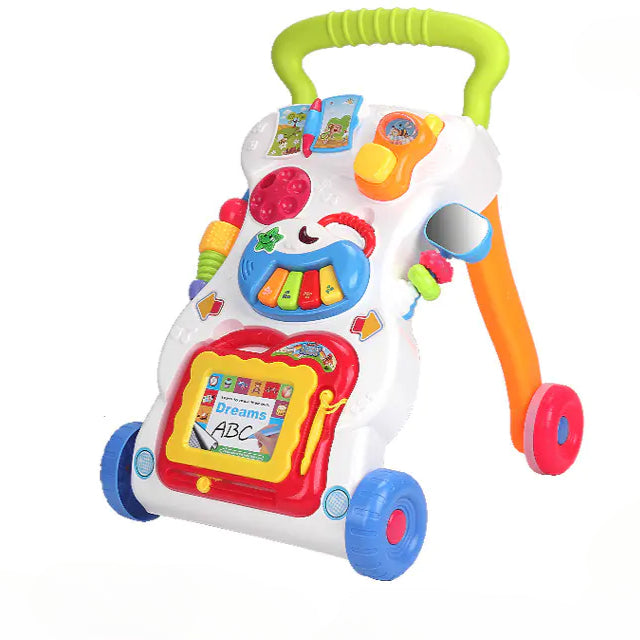 Multifunctional Musical Baby Walker Toy for Learning