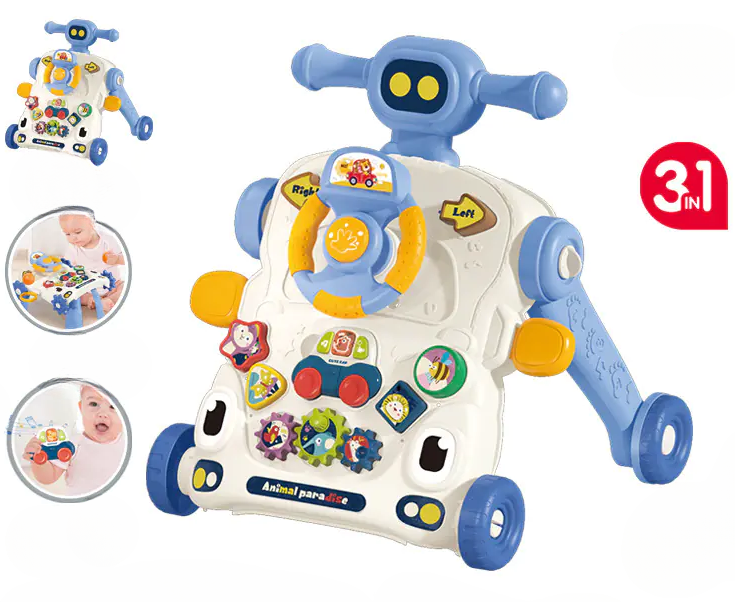 Multifunctional Musical Baby Walker Toy for Learning