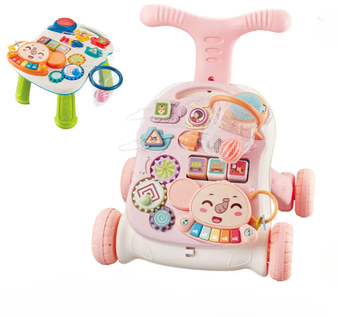 Multifunctional Musical Baby Walker Toy for Learning